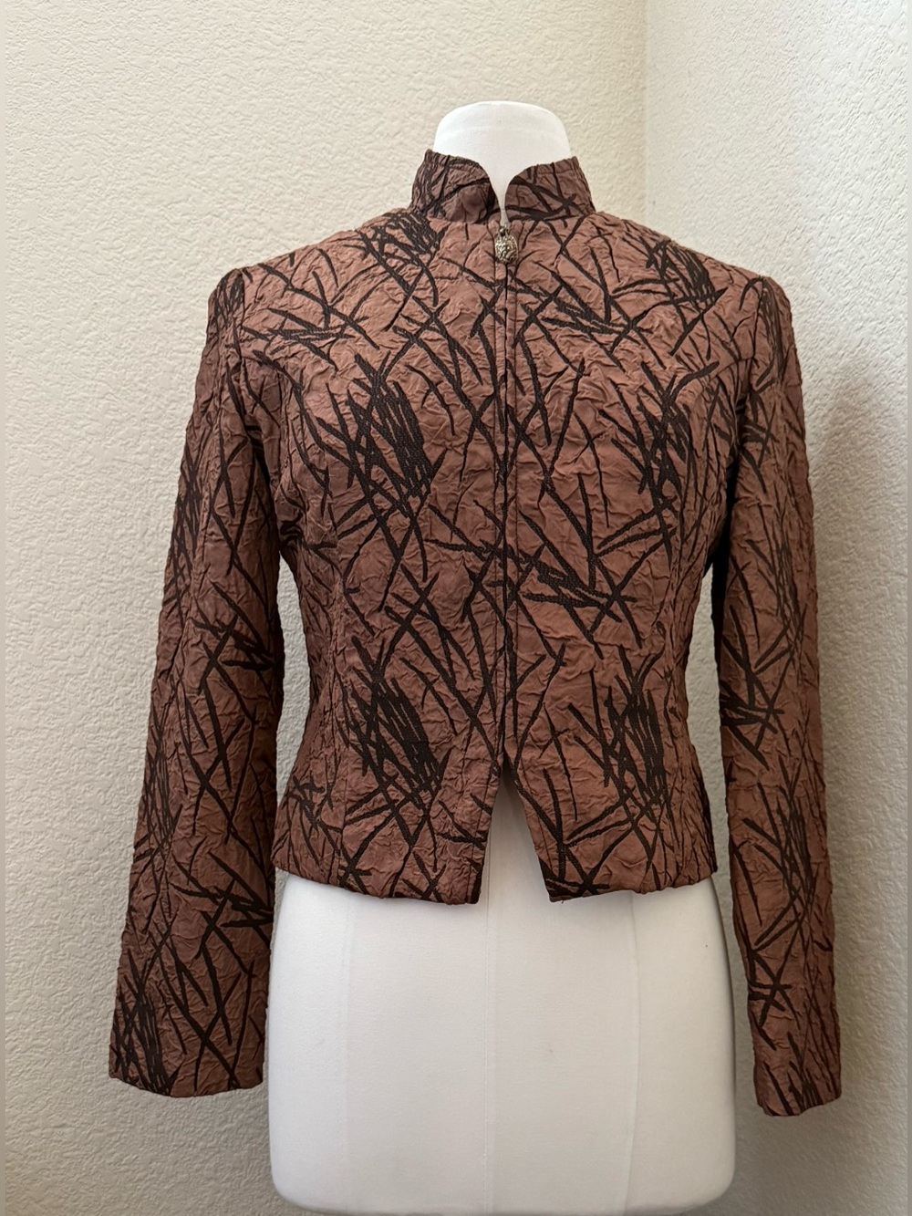 Vintage Joseph Ribkoff Abstract Jacket Blazer - Size S
